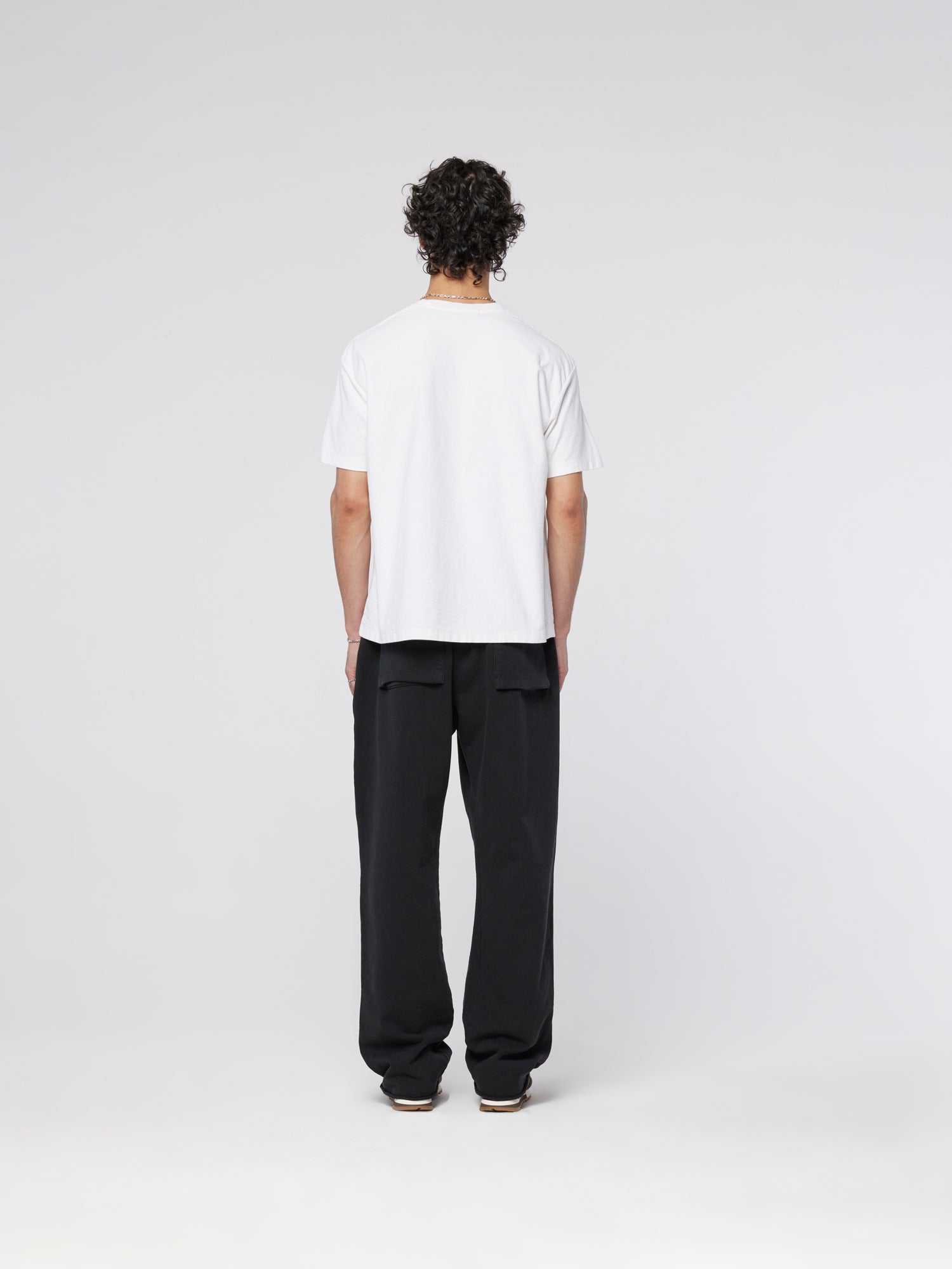 Pleated Sweatpant Trouser