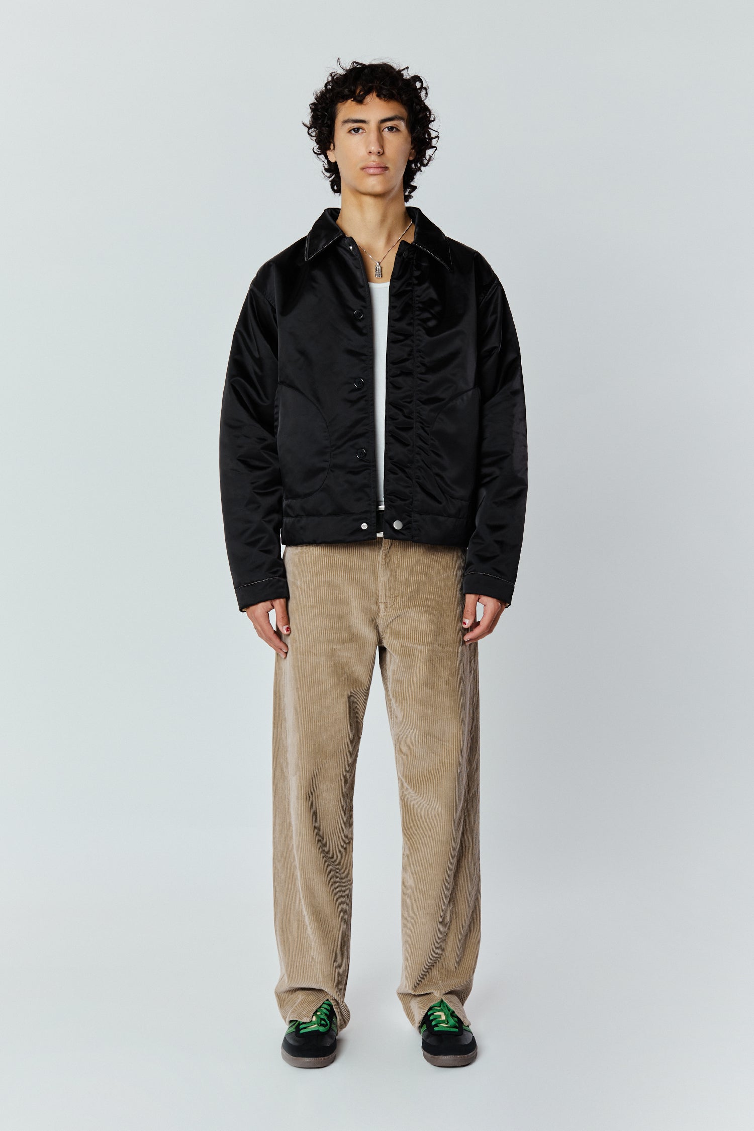 Padded Blouson Jacket