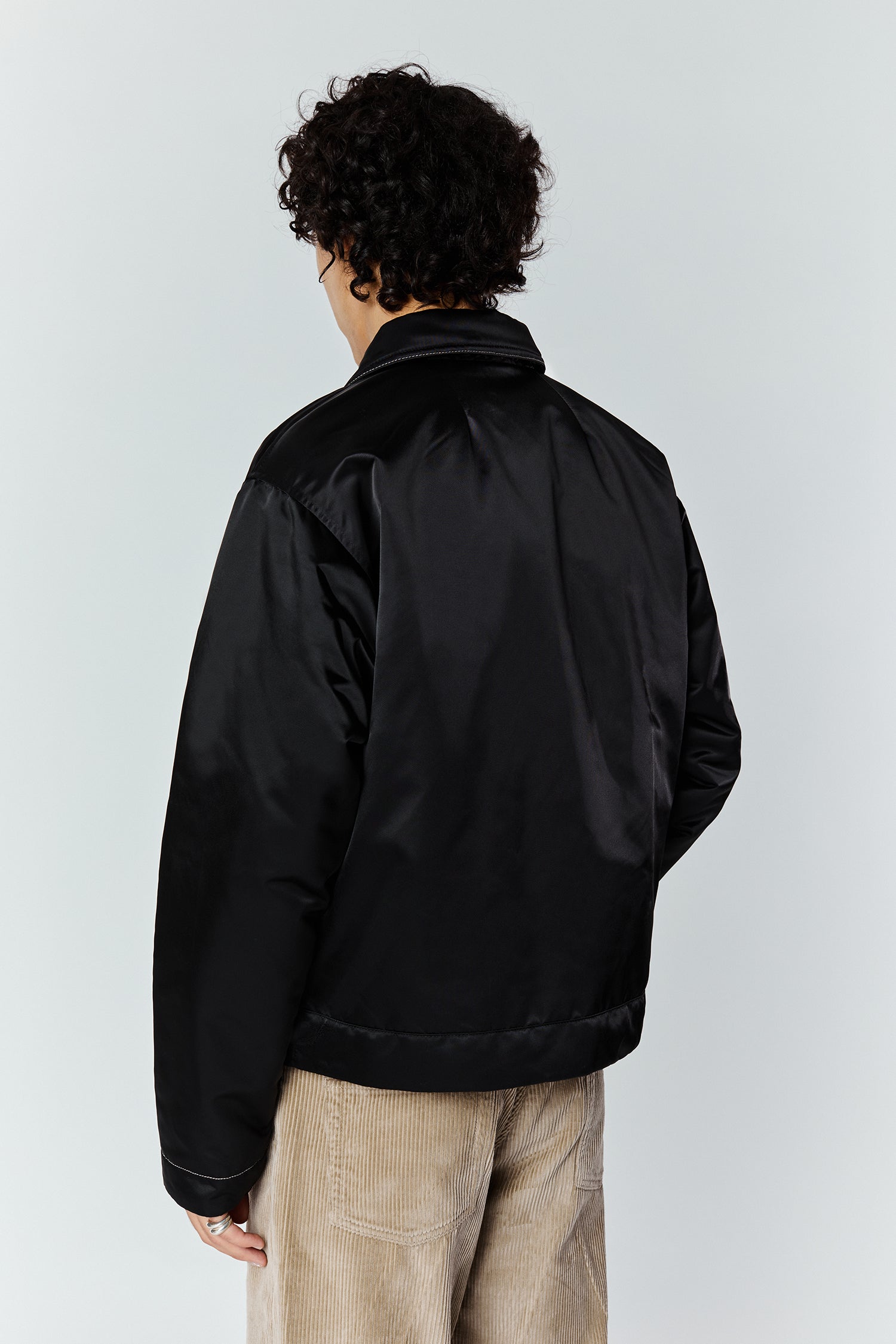 Padded Blouson Jacket