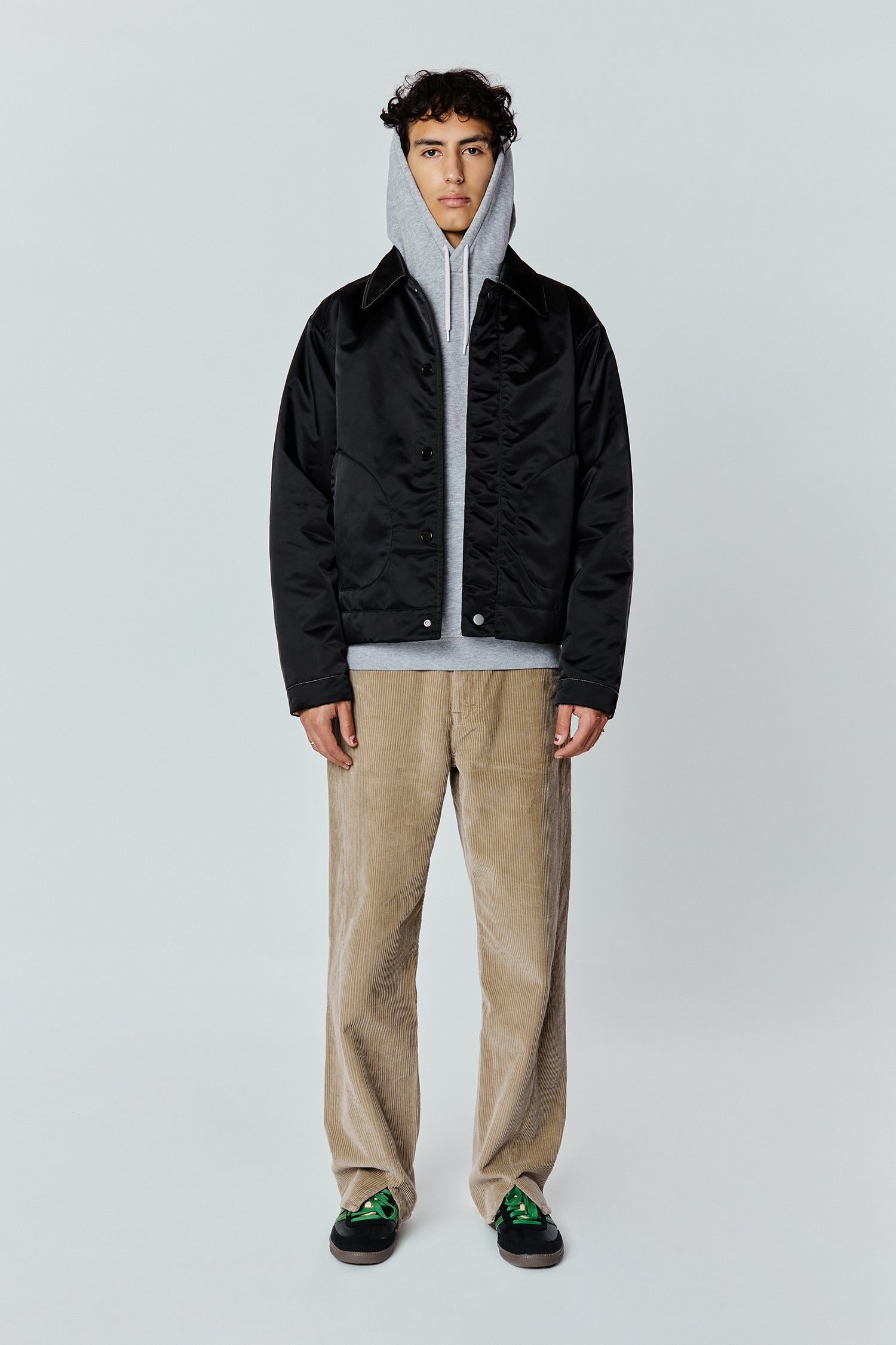 Padded Blouson Jacket