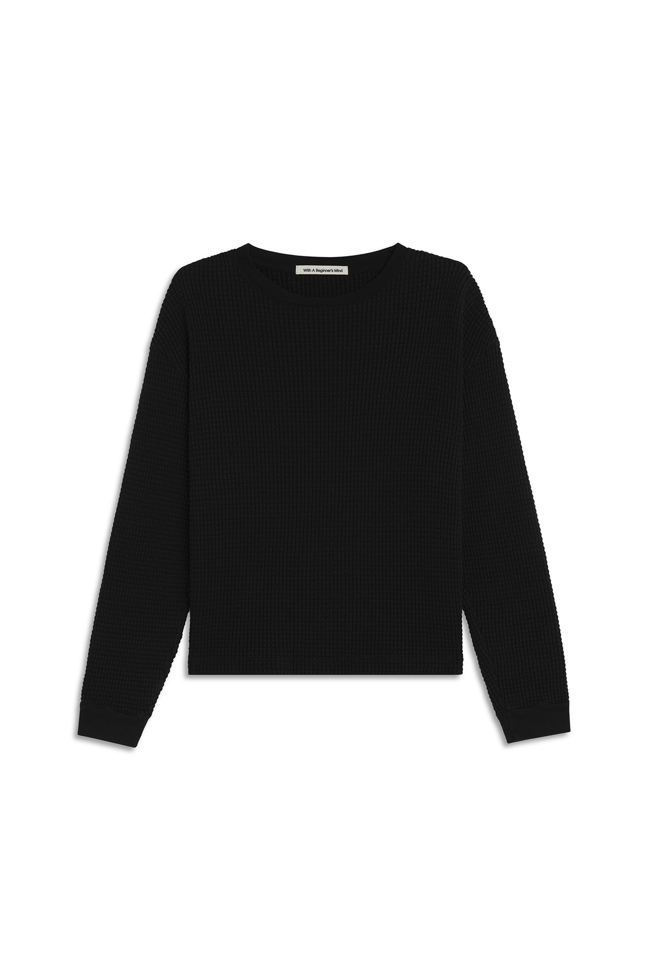 Shrunken LS Waffle Tee