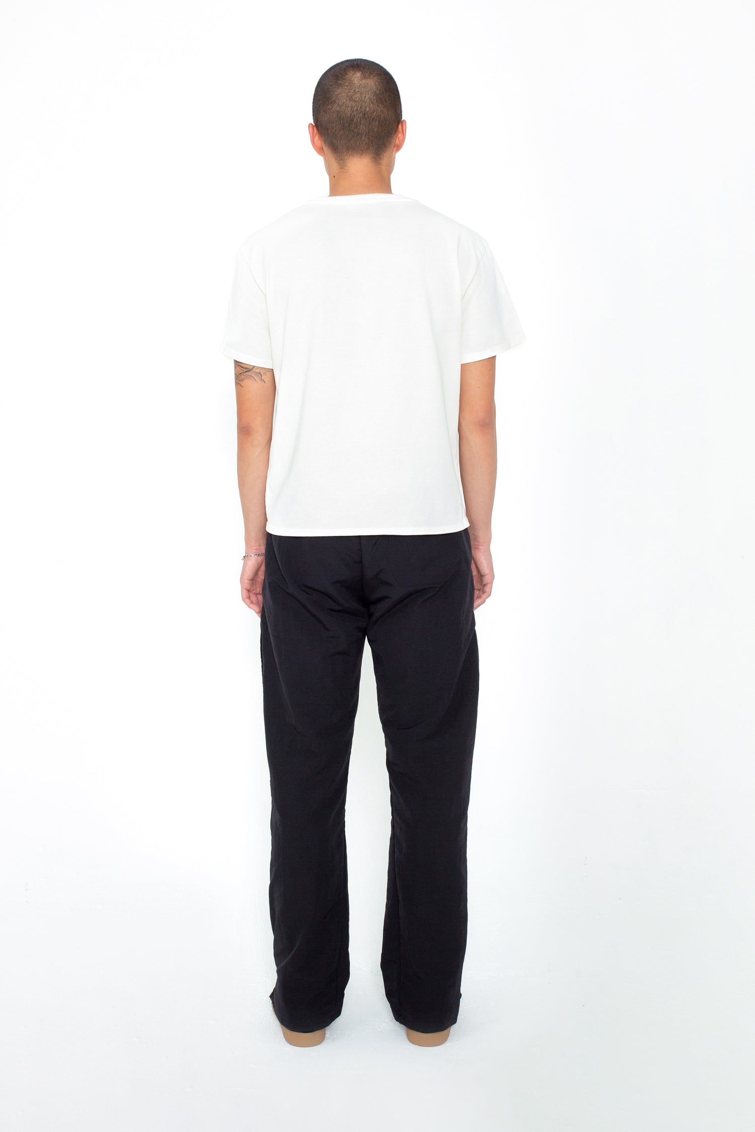 Nylon Twisted Seam Trouser