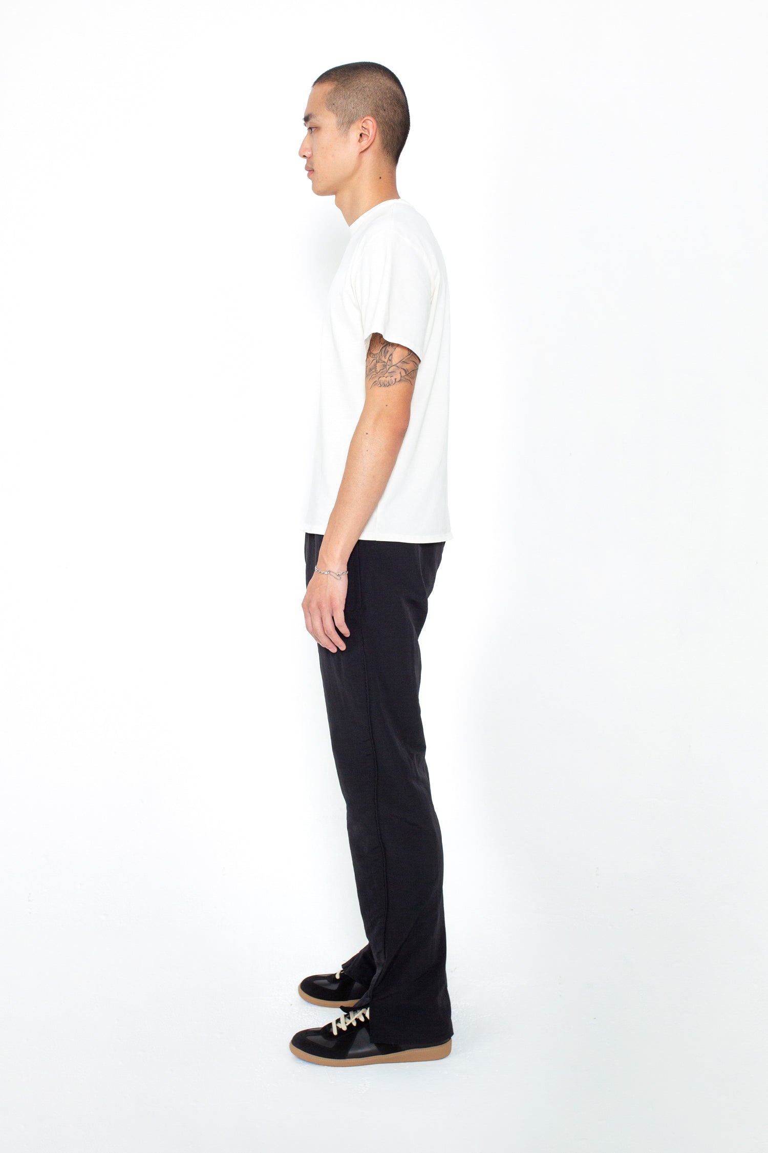 Nylon Twisted Seam Trouser